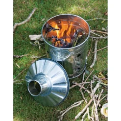 Galvanised Mini Incinerator, 15L