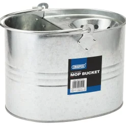 Galvanised Mop Bucket, 9L