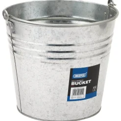 Galvanised Steel Bucket, 12L