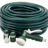 Garden Hose and Spray Gun Kit, 12mm Bore, 30m