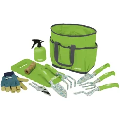 Garden Tool Set with Floral Pattern (11 Piece)