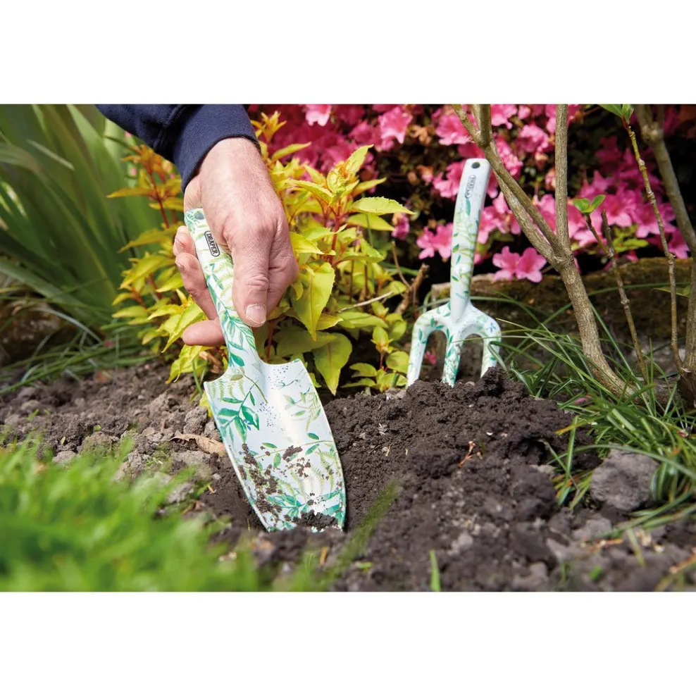 Garden Tool Set with Floral Pattern (3 Piece)