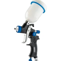 Gravity Feed HVLP Composite Body Air Spray Gun, 100ml