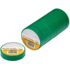 Green PVC Electrical Insulation Tape, 19mm x 33m (Pack of 10)