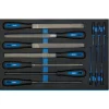 Hand File Set in 3/4 Drawer EVA Insert Tray (13 Piece)