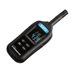 Handheld Digital Hygrometer - Humidity and Temperature Meter, 0-100% RH and -20 to +70°C