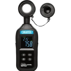 Handheld Digital Light Level Meter, 0-200KLux and -20 to +70°C