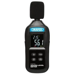 Handheld Digital Sound Level Meter, 35-135dB and -20 to +70°C