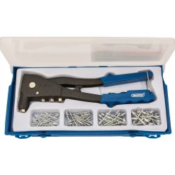 Hand Riveter Kit for Aluminium Rivets, 1 x Case