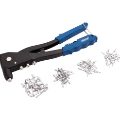 Hand Riveter Kit for Aluminium Rivets, 1 x Case