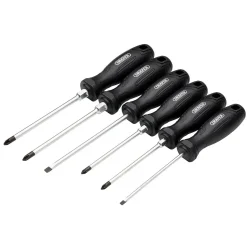 Hard Grip Screwdriver Set (6 Piece)