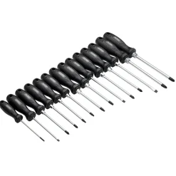 Hard Grip Screwdriver Set with Draper TX-STAR® (14 Piece)