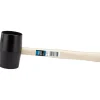 Hardwood Shaft Rubber Mallet, 800g/28oz