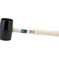 Hardwood Shaft Rubber Mallet, 800g/28oz