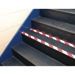Hazard Tape Roll, 33m x 50mm, Red and White