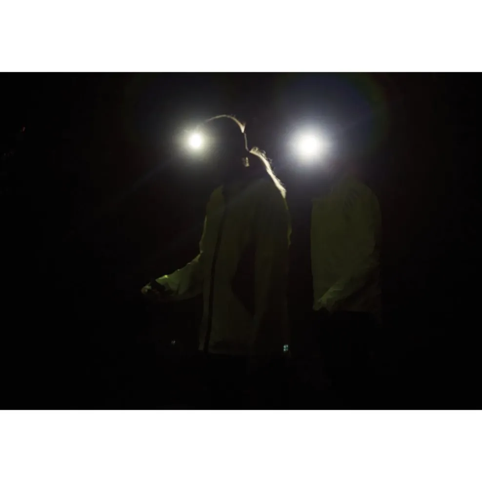 Headband with USB Rechargeable LED Torch, 1W, Black, One Size