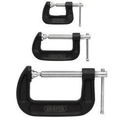 Heavy Duty G-Clamp Set (3 Piece)