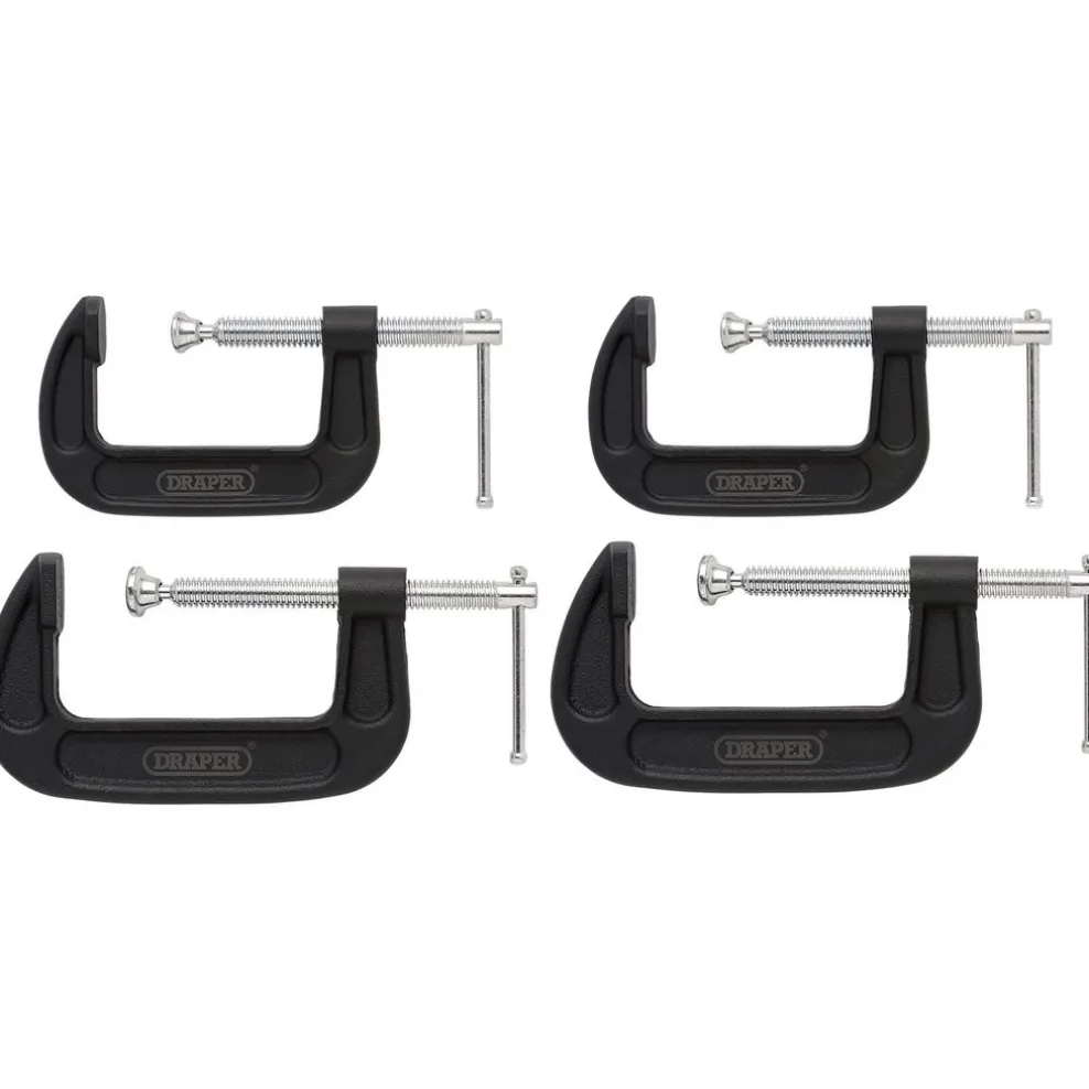 Heavy Duty G-Clamp Set (4 Piece)