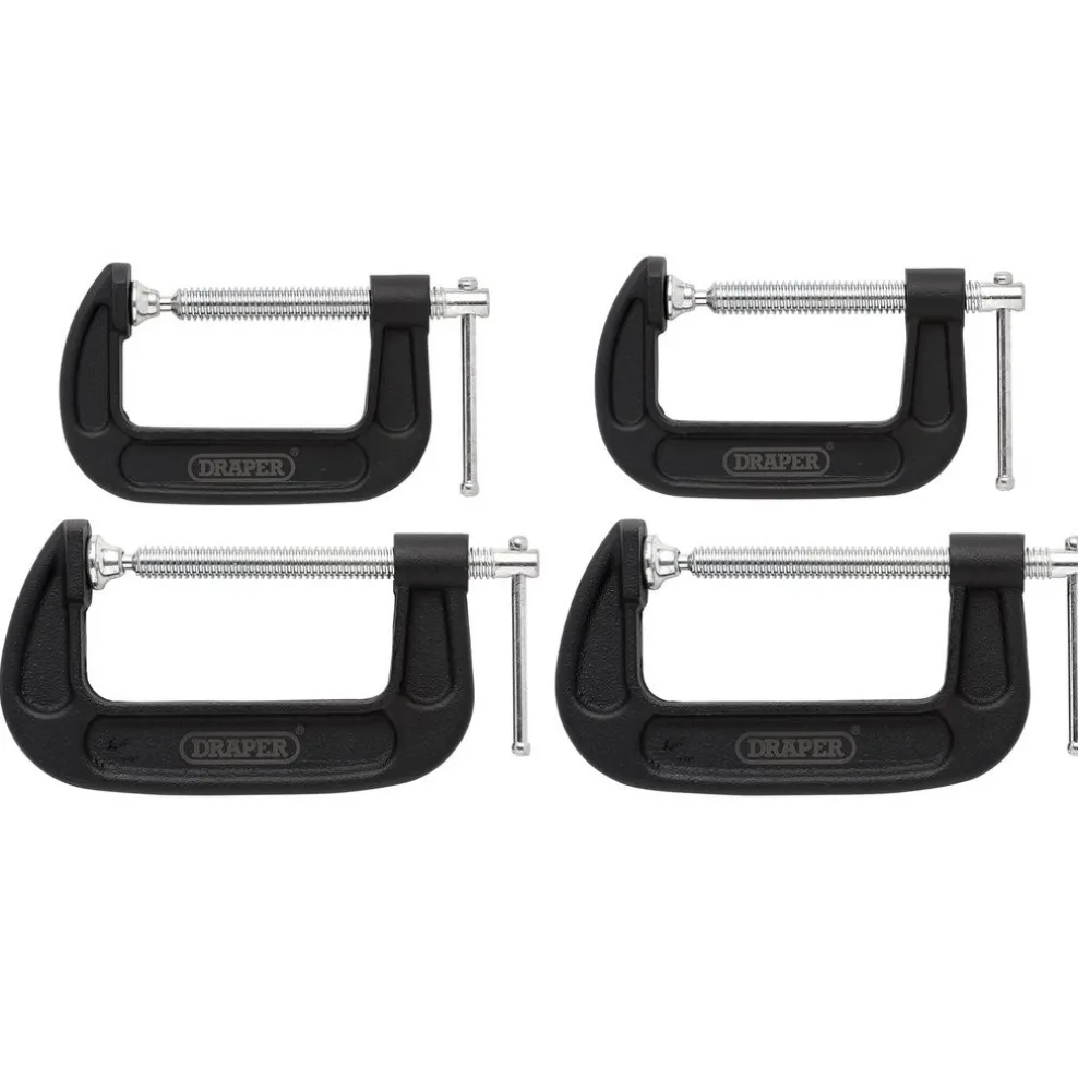 Heavy Duty G-Clamp Set (4 Piece)