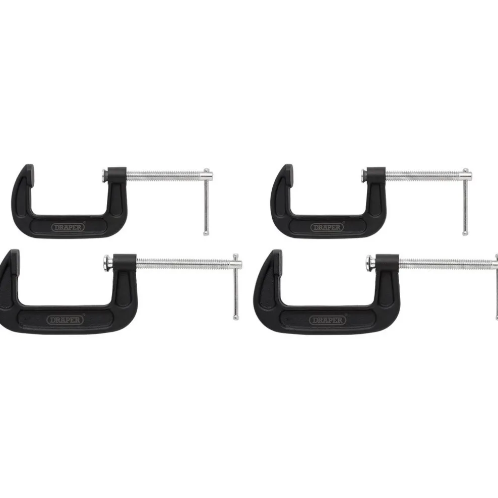 Heavy Duty G-Clamp Set (4 Piece)