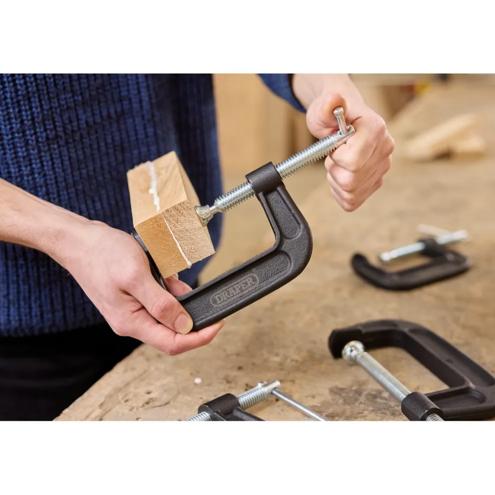 Heavy Duty G-Clamp Set (4 Piece)