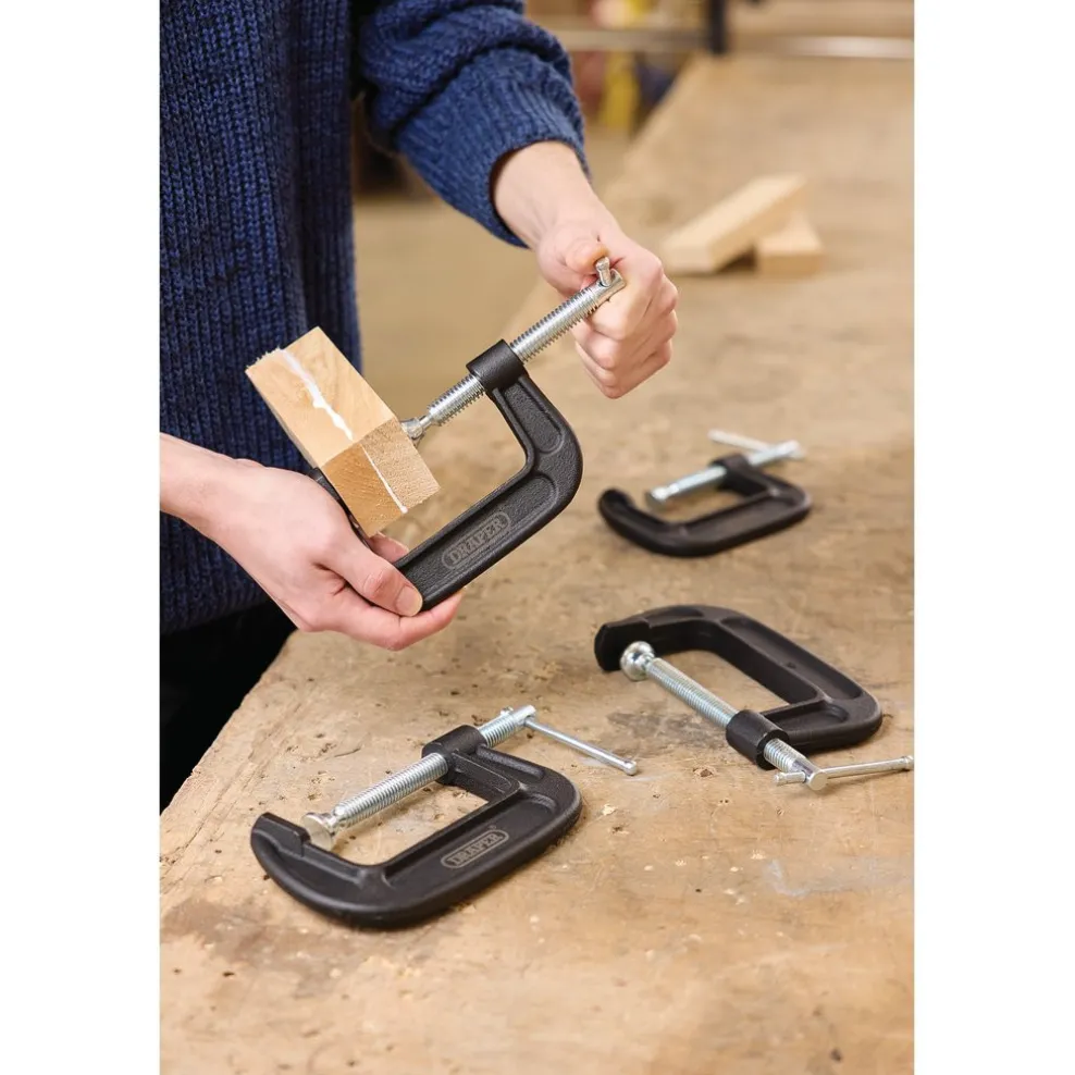 Heavy Duty G-Clamp Set (4 Piece)