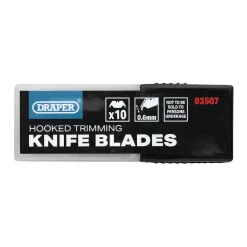 Heavy Duty Hooked Trimming Knife Blades (Pack of 10)