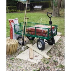 Heavy Duty Steel Mesh Cart,450kg