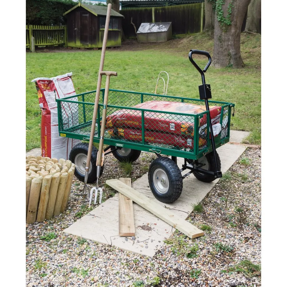 Heavy Duty Steel Mesh Cart,450kg