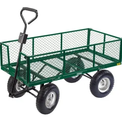 Heavy Duty Steel Mesh Cart,450kg