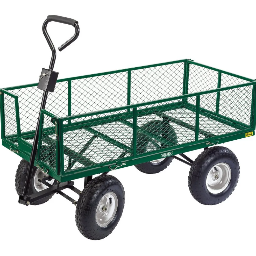 Heavy Duty Steel Mesh Cart,450kg