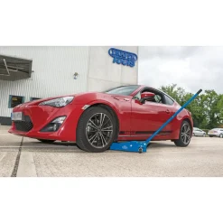 Heavy Duty Trolley Jack with Twin Pistons, 3 Tonne