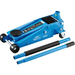 Heavy Duty Trolley Jack with Twin Pistons, 3 Tonne