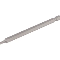 Hexagonal Insert Bit, 3mm, 1/4" Hex, 100mm Long (Pack of 1)