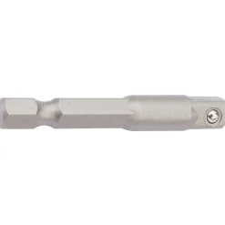 1/4" Hex. Bit Adaptor x 1/4" Sq. Dr.