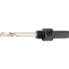 Hex. Shank Holesaw Arbor with HSS Pilot Drill for 14 - 30mm Holesaws, 7/16" Thread