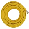 High Visibility Hybrid Air Hose, 20m x 10mm, 1/4" BSP, Yellow