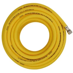 High Visibility Hybrid Air Hose, 20m x 10mm, 1/4" BSP, Yellow
