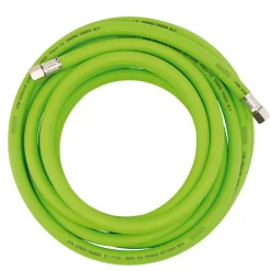 High Visibility Hybrid Air Hose, 10m x 10mm, 1/4" BSP, Green