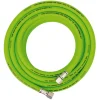 High Visibility Hybrid Air Hose, 10m x 8mm, 1/4" BSP, Green