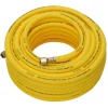 High Visibility Hybrid Air Hose, 20m x 8mm, 1/4" BSP, Yellow