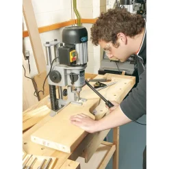 Hollow Square Mortice Chisel and Bit Set (5 Piece)