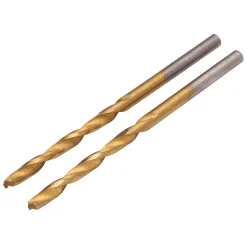 HSS Titanium Nitride Coated Drill Bit, 3.5 x 70mm (Pack of 2)