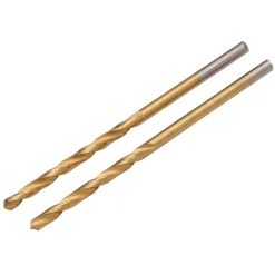 HSS Titanium Nitride Coated Drill Bit, 2 x 49mm (Pack of 2)