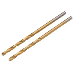 HSS Titanium Nitride Coated Drill Bit, 1 x 34mm (Pack of 2)