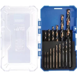 HSS Turbo Titanium Drill Bit Set (15 Piece)