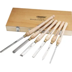 HSS Woodturning Chisel Set (6 Piece)
