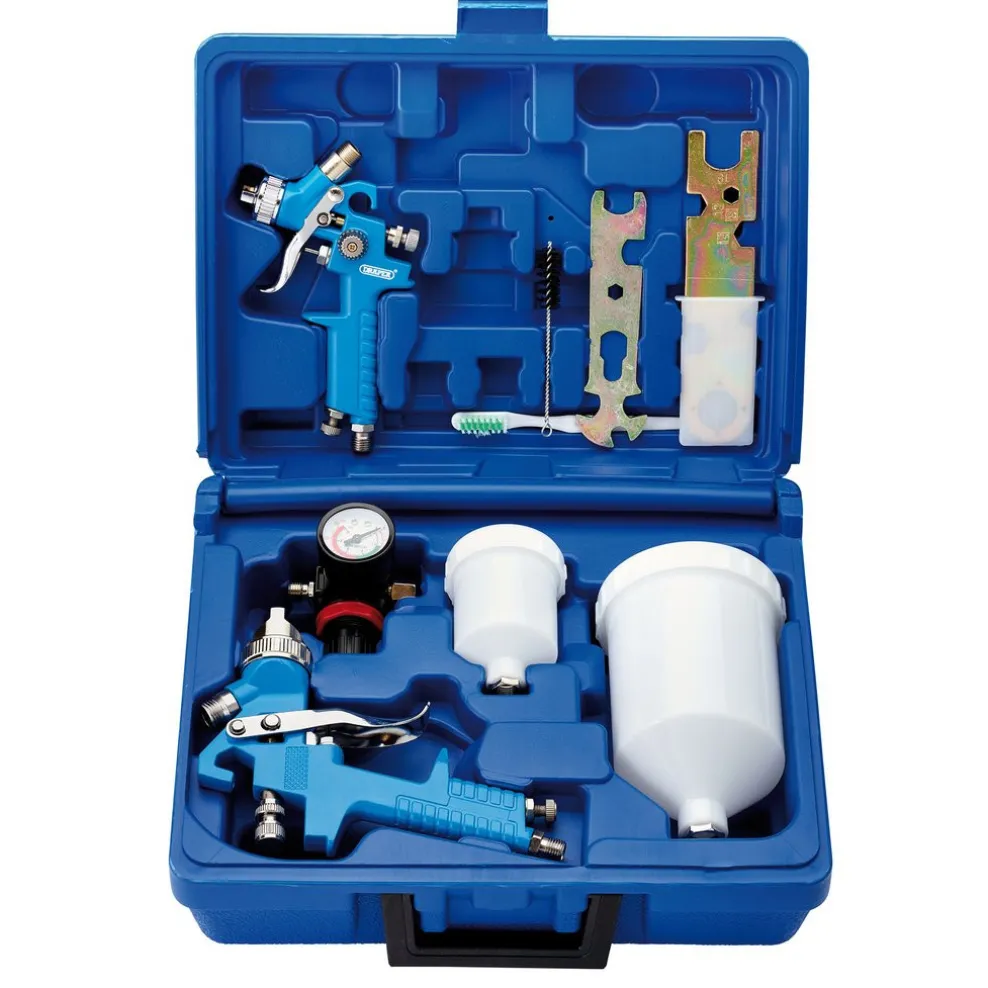 HVLP Air Paint Spray Gun Kit (7 Piece)