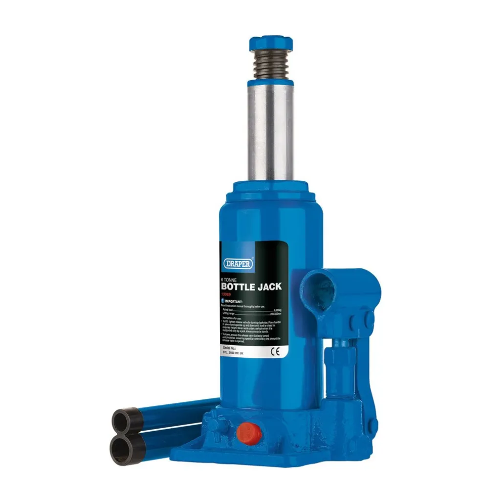 Hydraulic Bottle Jack, 6 Tonne