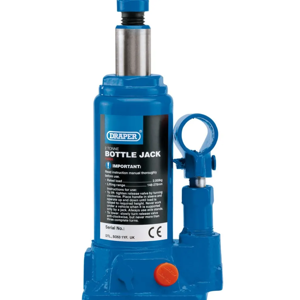 Hydraulic Bottle Jack, 2 Tonne
